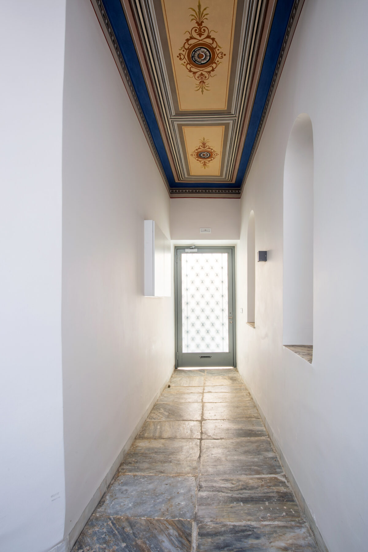 Archisearch Architect Anthi Oikonomou completed the revival of a two-storey listed building in Plaka, Athens