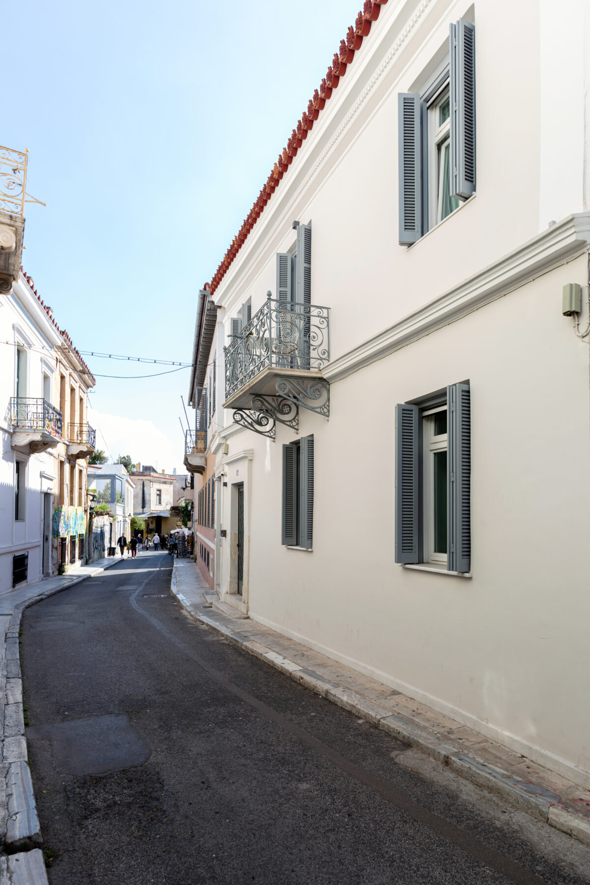 Archisearch Architect Anthi Oikonomou completed the revival of a two-storey listed building in Plaka, Athens