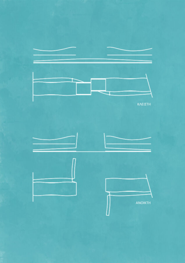 Archisearch The city link - THE WAVE: discovering a public space on a cycling bridge | Diploma project by Marilena Tsevi