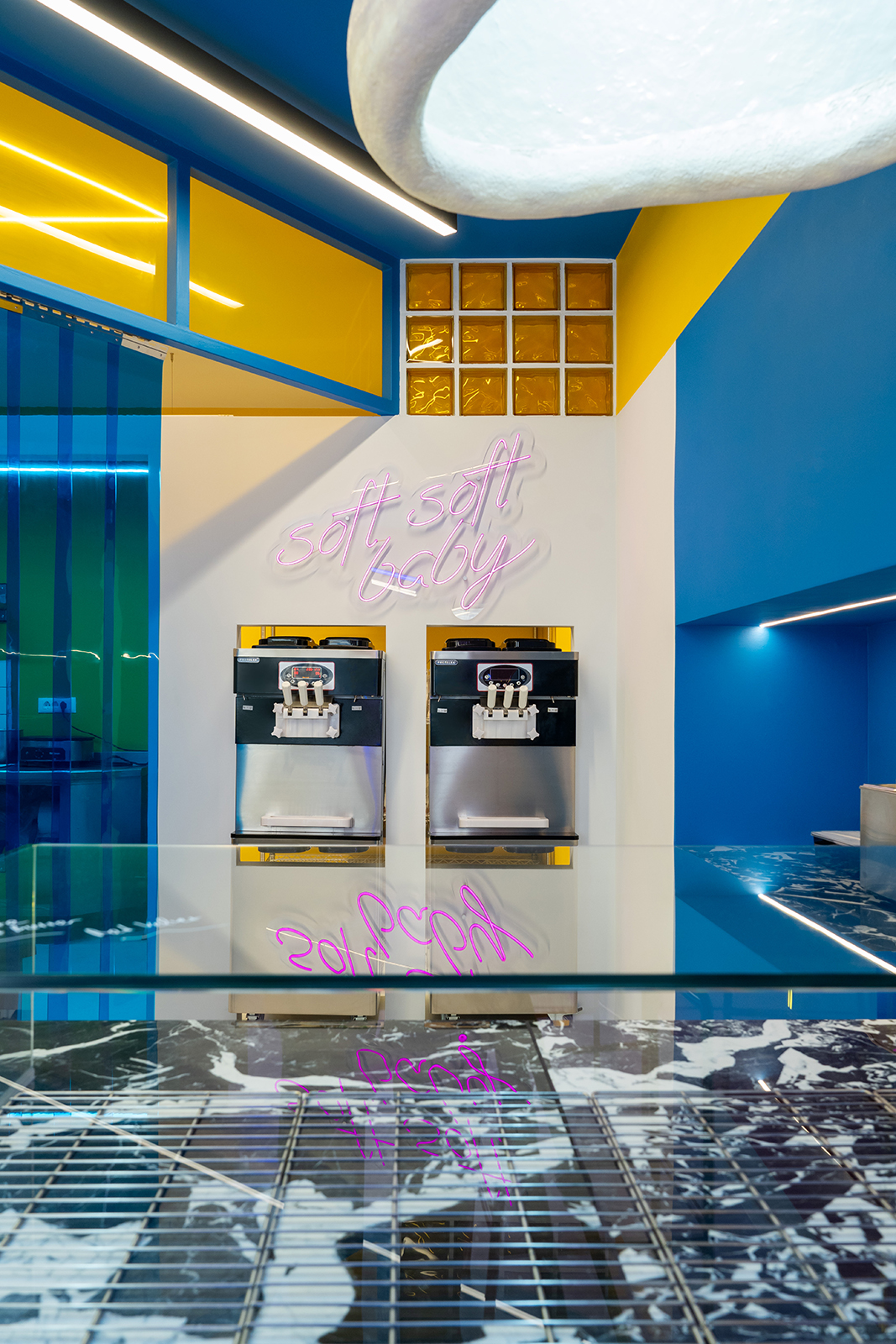 Archisearch Puzzle Interior Design designs Oh La La as a funky disruption in the historic urban fabric of Chania