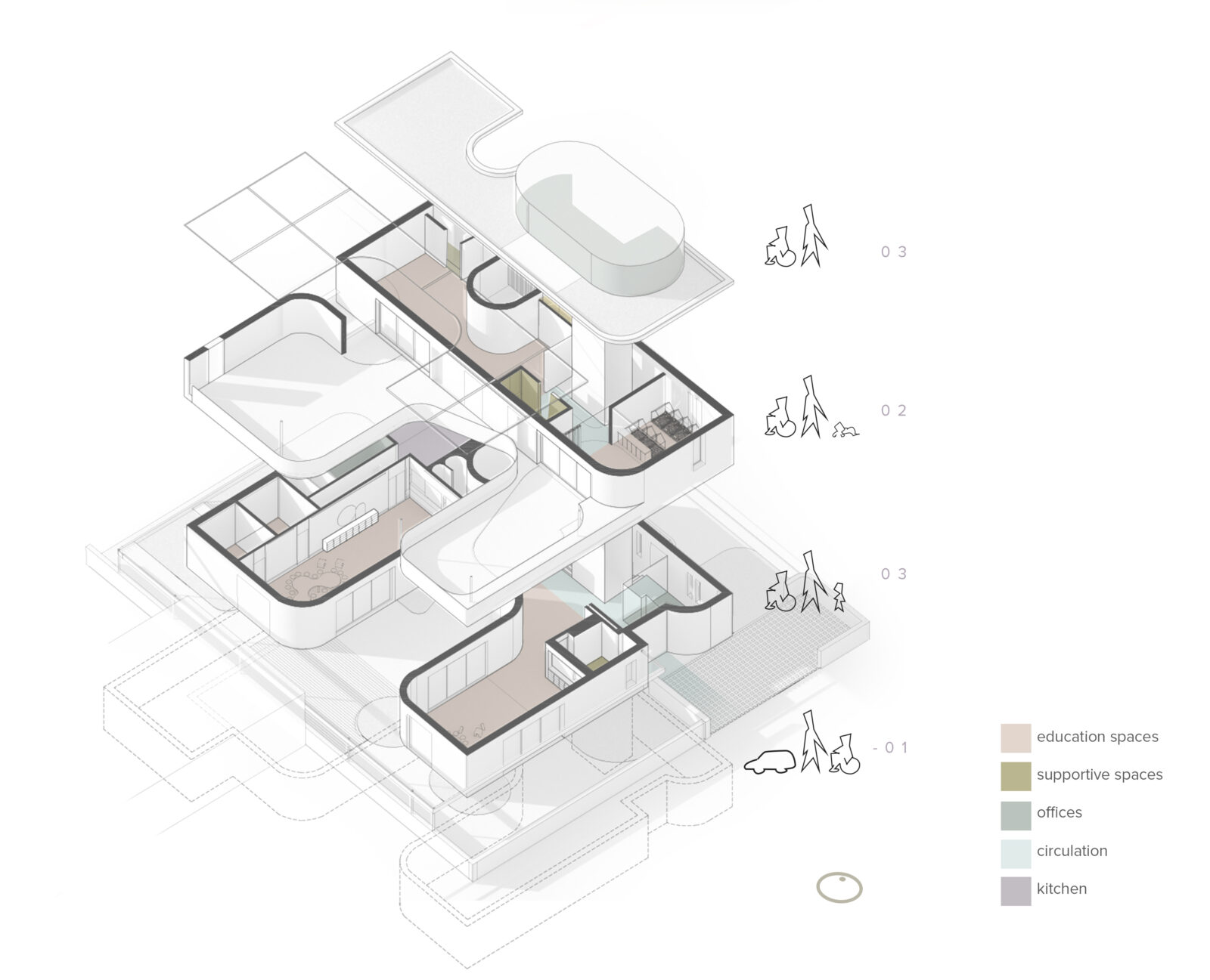 Archisearch Tic-Tac-Toe Kindergarten | by DIamantopoulou Maritina - DI Architecture Studio