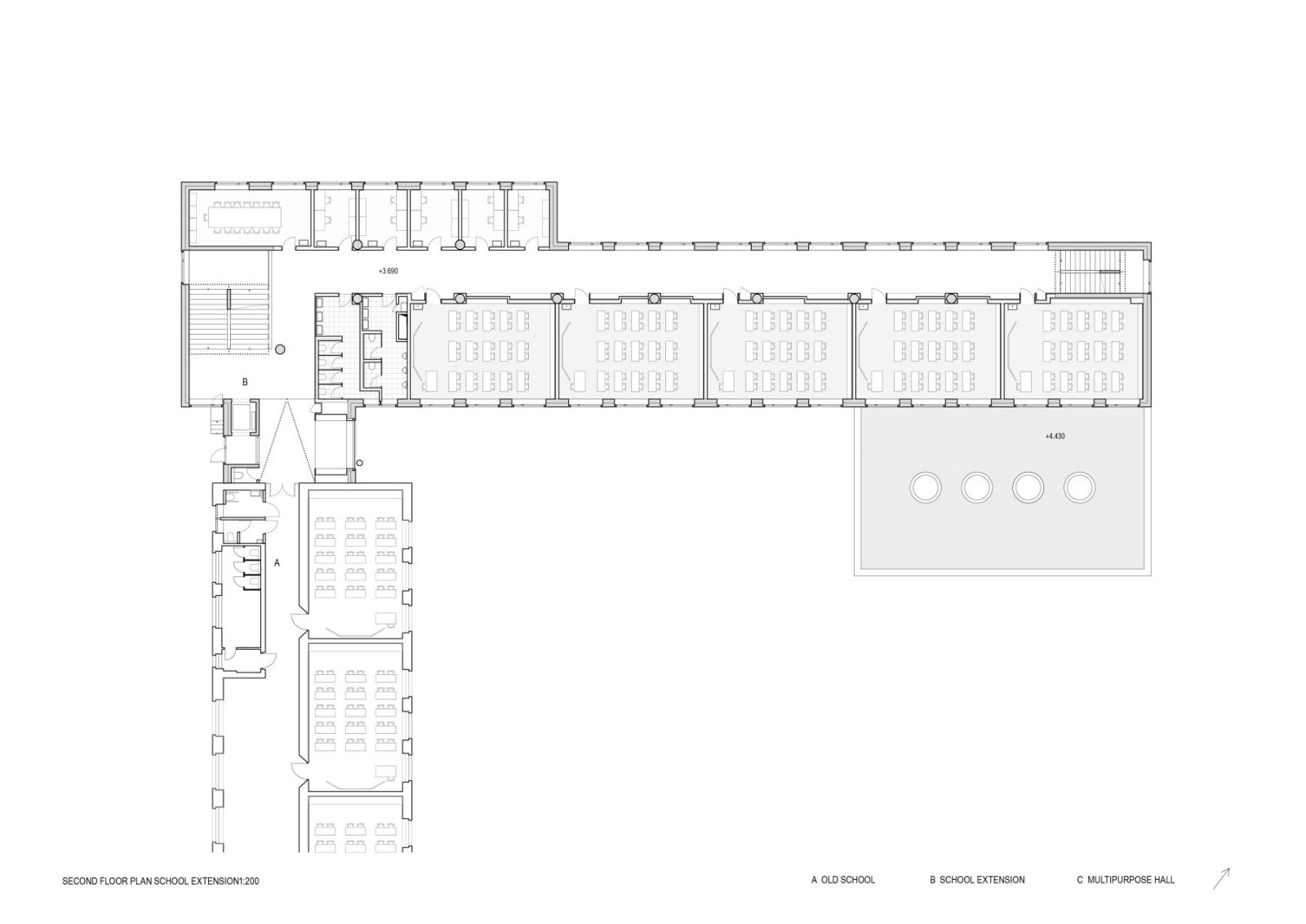 Archisearch Architecture for Education: Bakyta Designs a Low-Impact, Community-Oriented Primary School Extension in Slovakia