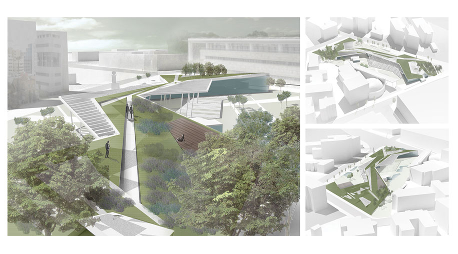 Vasiliki Bei participated, as specialized landscape architect – member of the design team of ‘ERGO 7 Architects – Stratis Papadopoulos, Mary Dalkafouki & associates’, in the Architectural Competition for the Redesign of the Old GSP Area in Nicosia, Cyprus. For this project, ERGO 7 Architects received the 3rd Prize