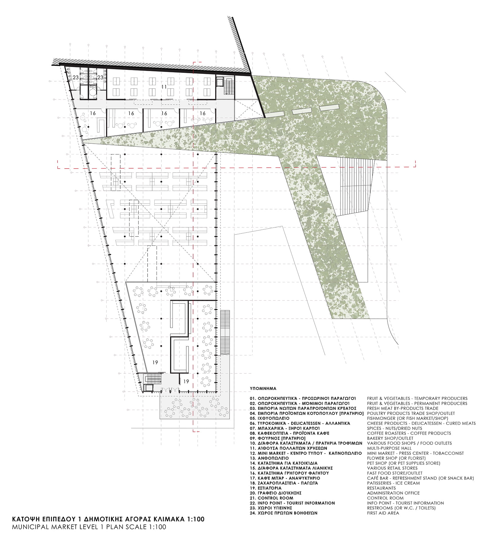 Archisearch Νέα Δημοτική Αγορά Αγ. Μαρίνας Ιωαννίνων: η πρόταση των Constantine Bouras Studio, Evita Fanou Architecture & Design σε συνεργασία με τους Α.Λαμπρινός, Ί.Δερμιτζάκη, Π.Λιόντος, Ε.Μάλμου στο δημόσιο αρχιτεκτονικό διαγωνισμό ιδεών