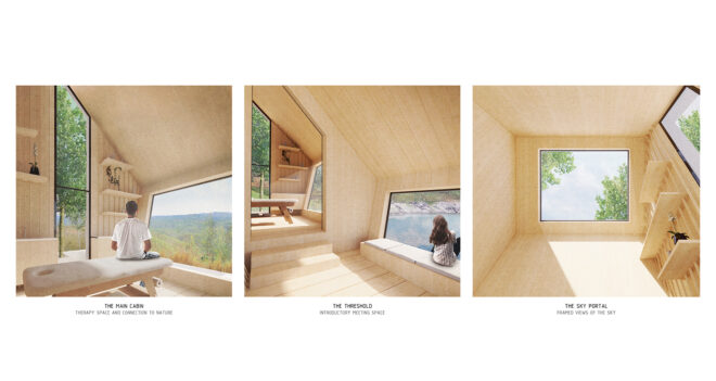 Archisearch - Pasithéa: Meditation Cabins in Central Portugal by Sofia Nikolaidou and Angeliki Tzifa
