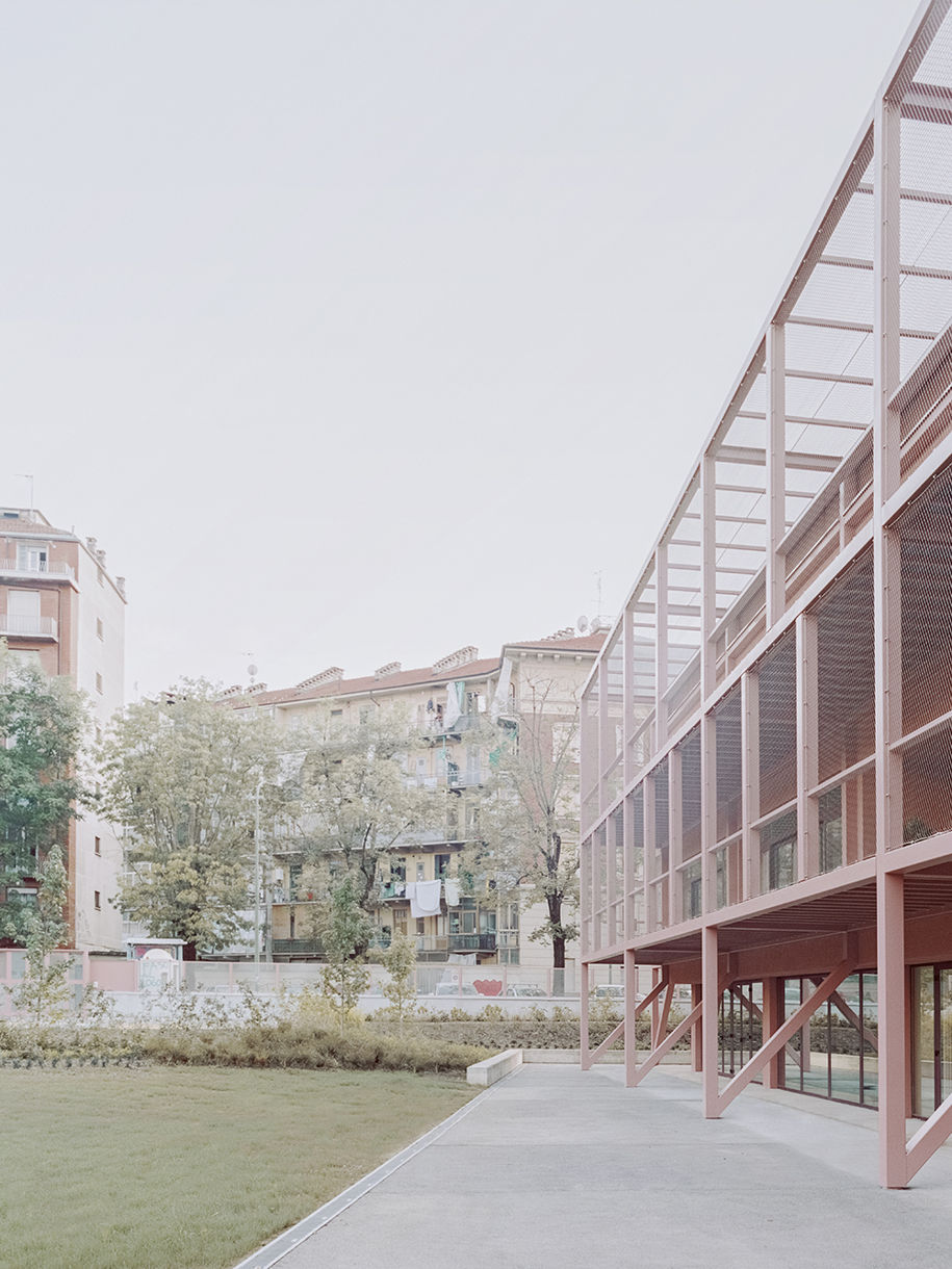 Archisearch Fermi School in Turin: A community school open to the city by BDR bureau