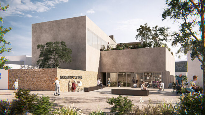 Archisearch - Architecture competition for Marios Tokas Museum in Limassol | Commendation award for Christos Pavlou and Christiana Karagiorgi