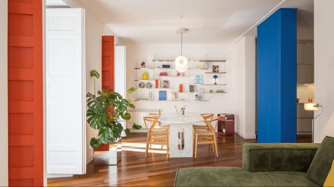 Archisearch - Architecture in Colour: Casa EME in Madrid by gon architects explores sensory domesticity through colour and texture.