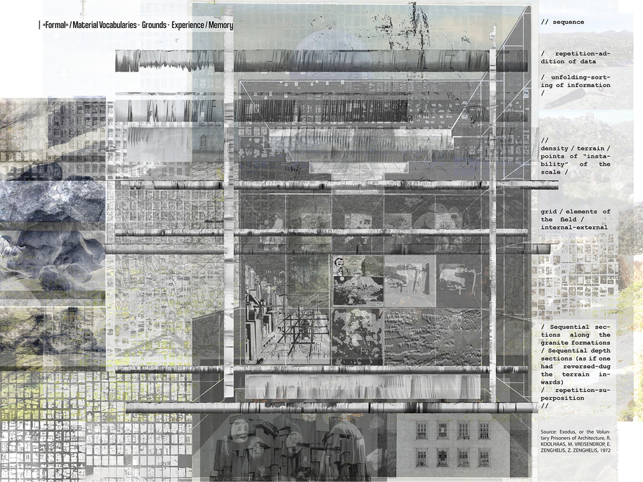 Archisearch Volax Tinos, as a field of assemblages | Diploma thesis project by Dafni Maragkou