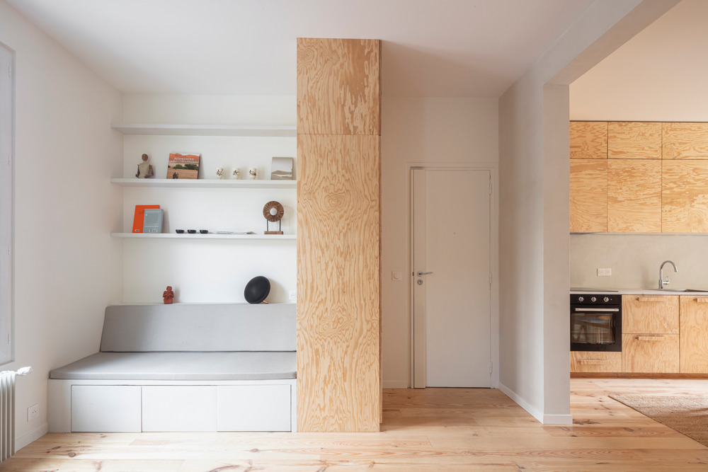 Archisearch Michelet apartment in Paris, France | l'atelier, Nomadic Architecture Studio