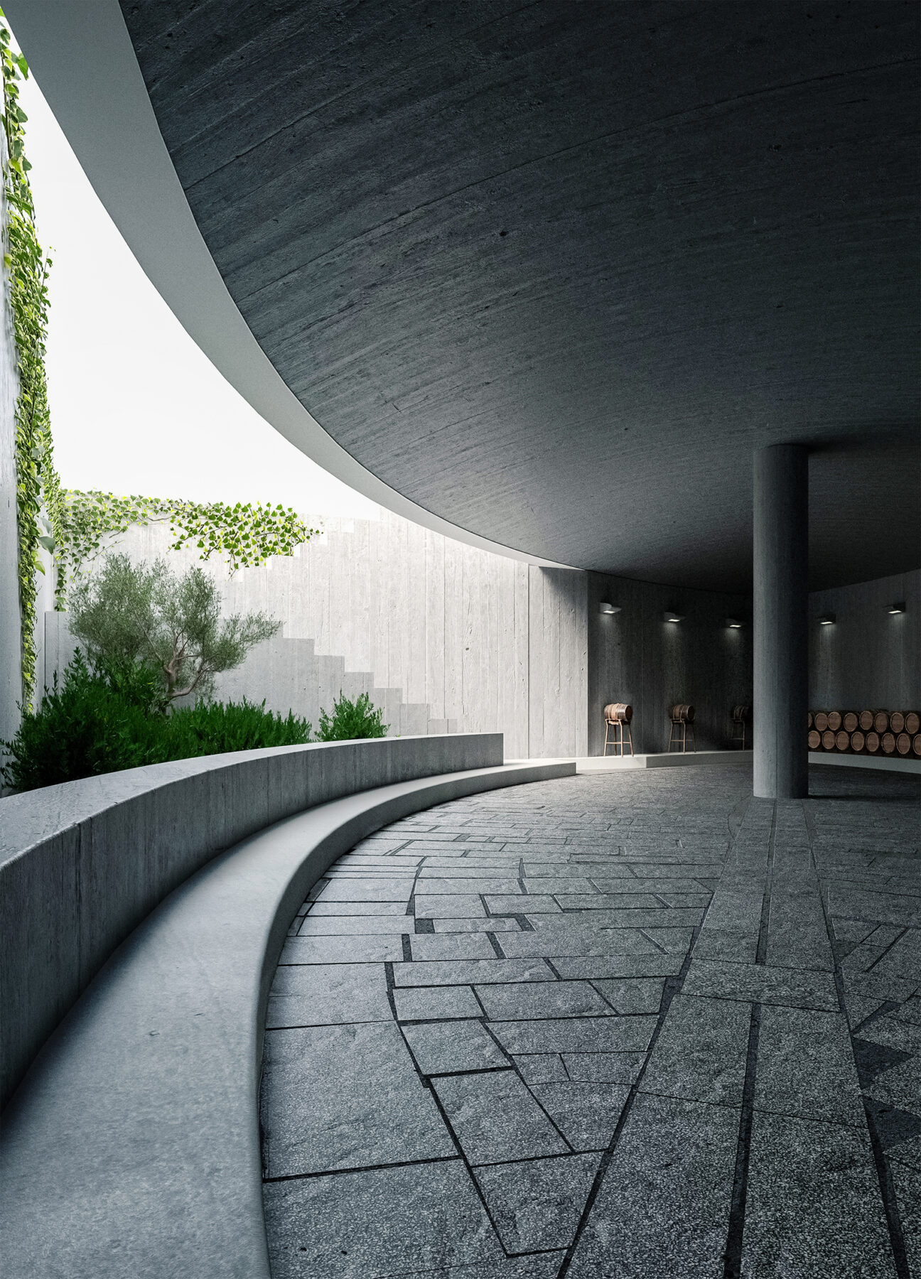 Archisearch Terra Dionysia wine hotel in Santorini | by Nysa Architects