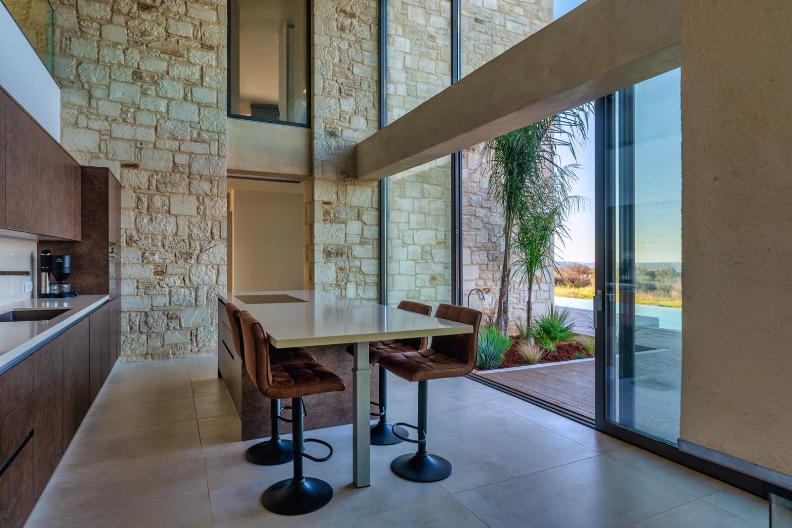 Archisearch The Feng Shui stone house by Zeropixel architects in Chania, Crete