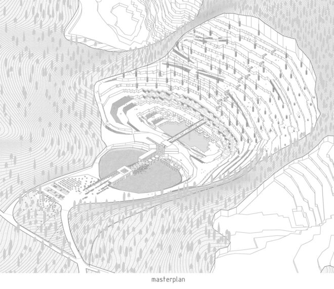 Archisearch - Living Stones: Landscape of healing and remembrance | Research thesis by Artemis Valyraki and Eirini Parthenidou