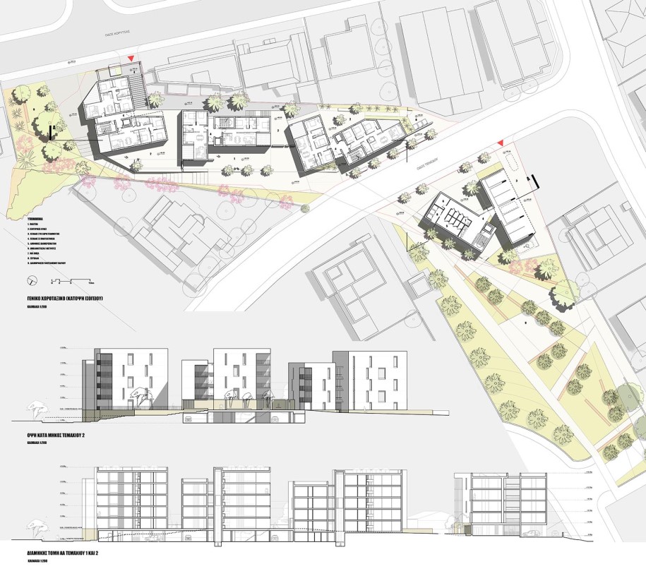 Archisearch Marios Stylianides, Vasilis Kasoulides and Gianni Miles won 3rd prize in the architectural competition for Social Housing in Larnaca Cyprus.