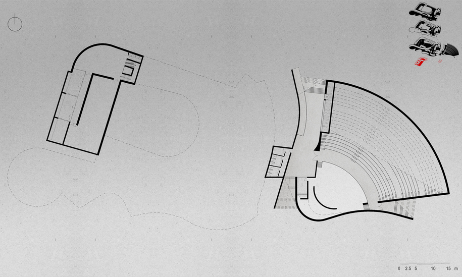 Archisearch The myth’s call – A narration of the curve for the new theatre of Volos | Diploma thesis project by Anastasia Bompou
