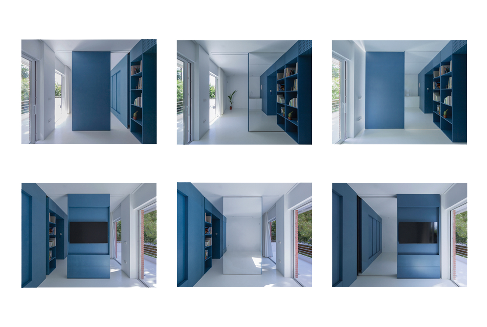 Archisearch Example #1: renovation of a 36m2 flat in Vouliagmeni, Athens by Oblique