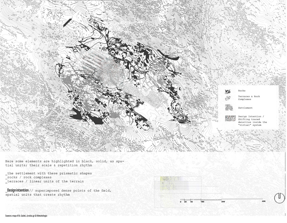 Archisearch Volax Tinos, as a field of assemblages | Diploma thesis project by Dafni Maragkou