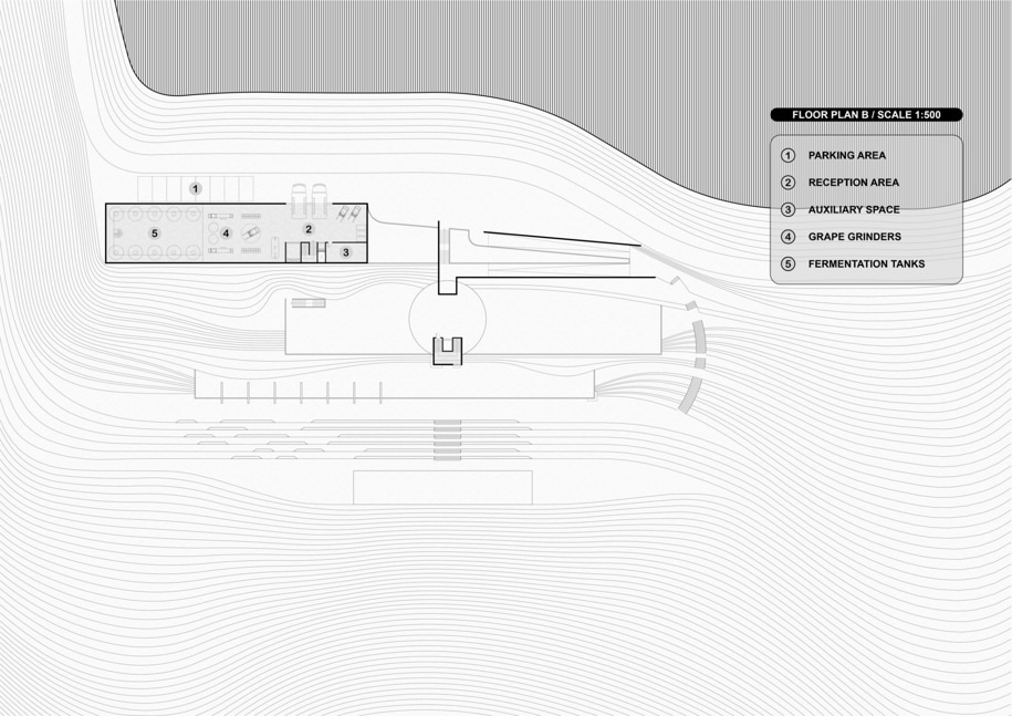 Archisearch Vorias_Contemporary gravity winery in Tinos | Diploma thesis project by Konstantinos Smigadis & Stratos Sakellariou