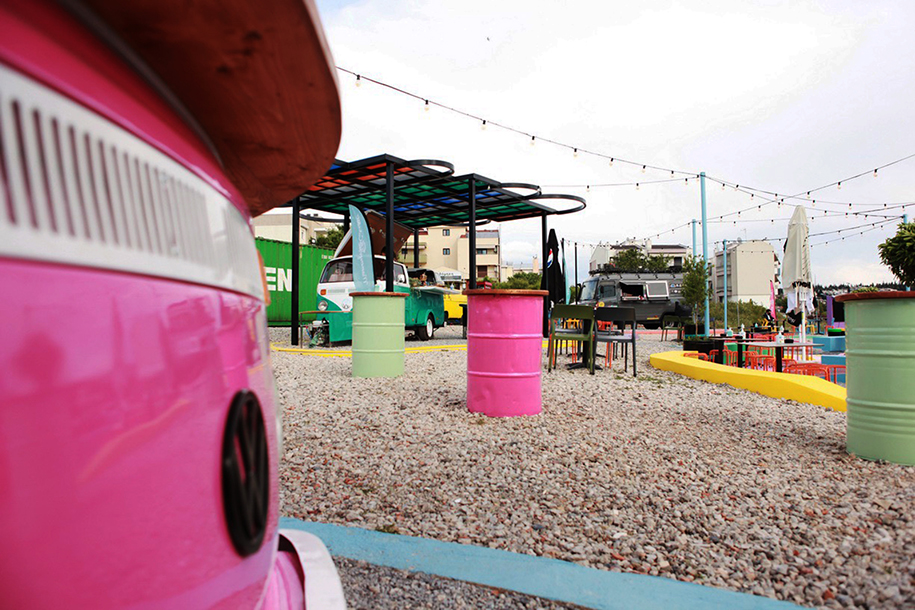 Archisearch Food Park Truck SKG: the first outdoor food truck park in Greece | K TZIMIKA ARCHITECTS