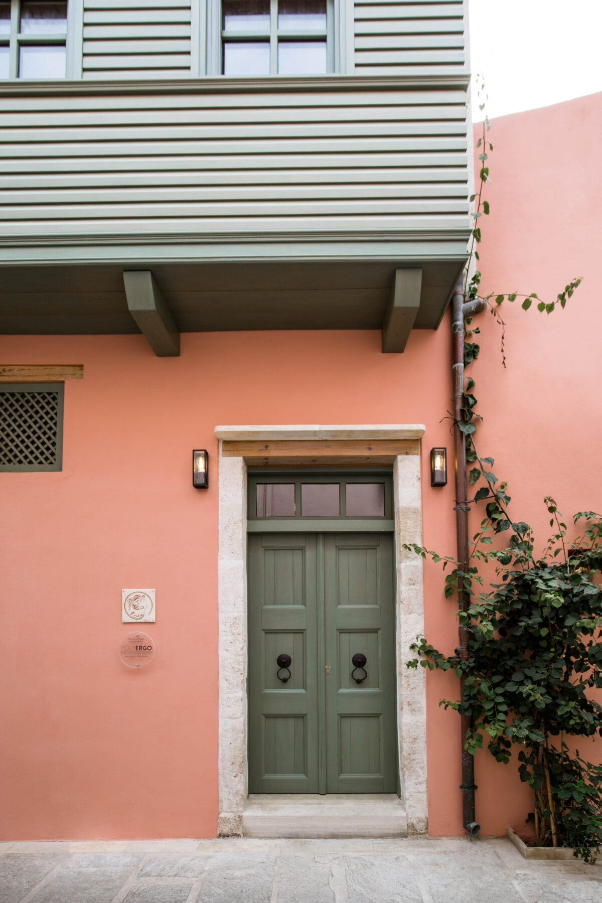 Archisearch Architect Chiara Armando in cooperation with POLYERGO restored Krokos house in Rethymno, Crete