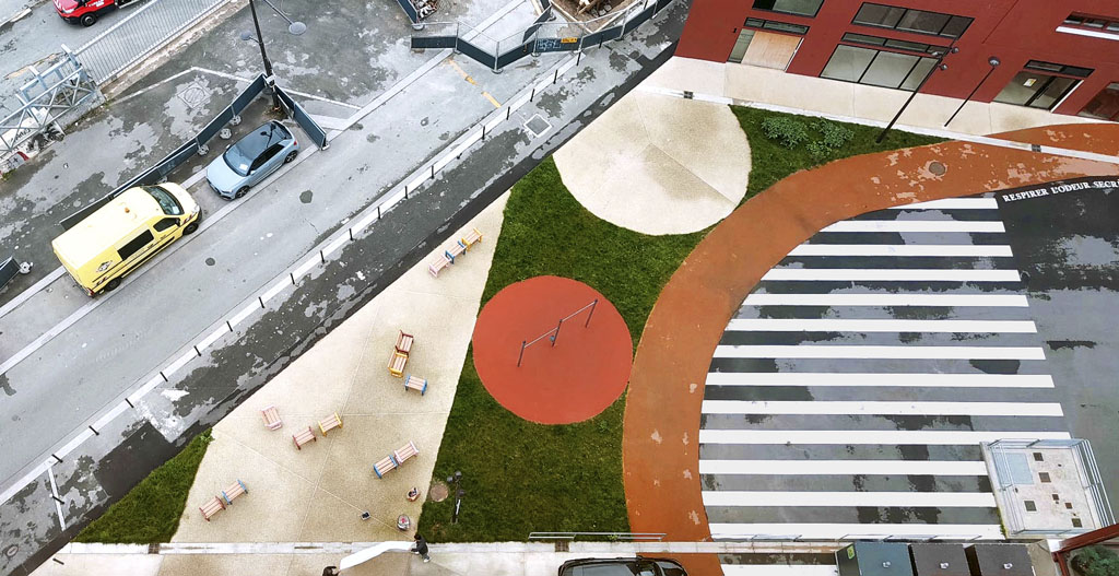 Archisearch The Square That Was Never Meant to Exist: Lise Meitner Square in Ivry-sur-Seine, Paris by BOARD with STAR