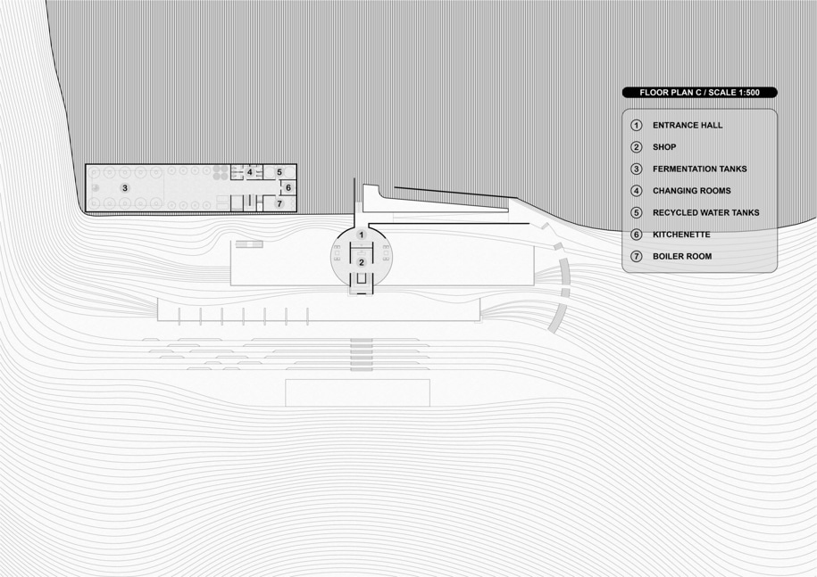 Archisearch Vorias_Contemporary gravity winery in Tinos | Diploma thesis project by Konstantinos Smigadis & Stratos Sakellariou