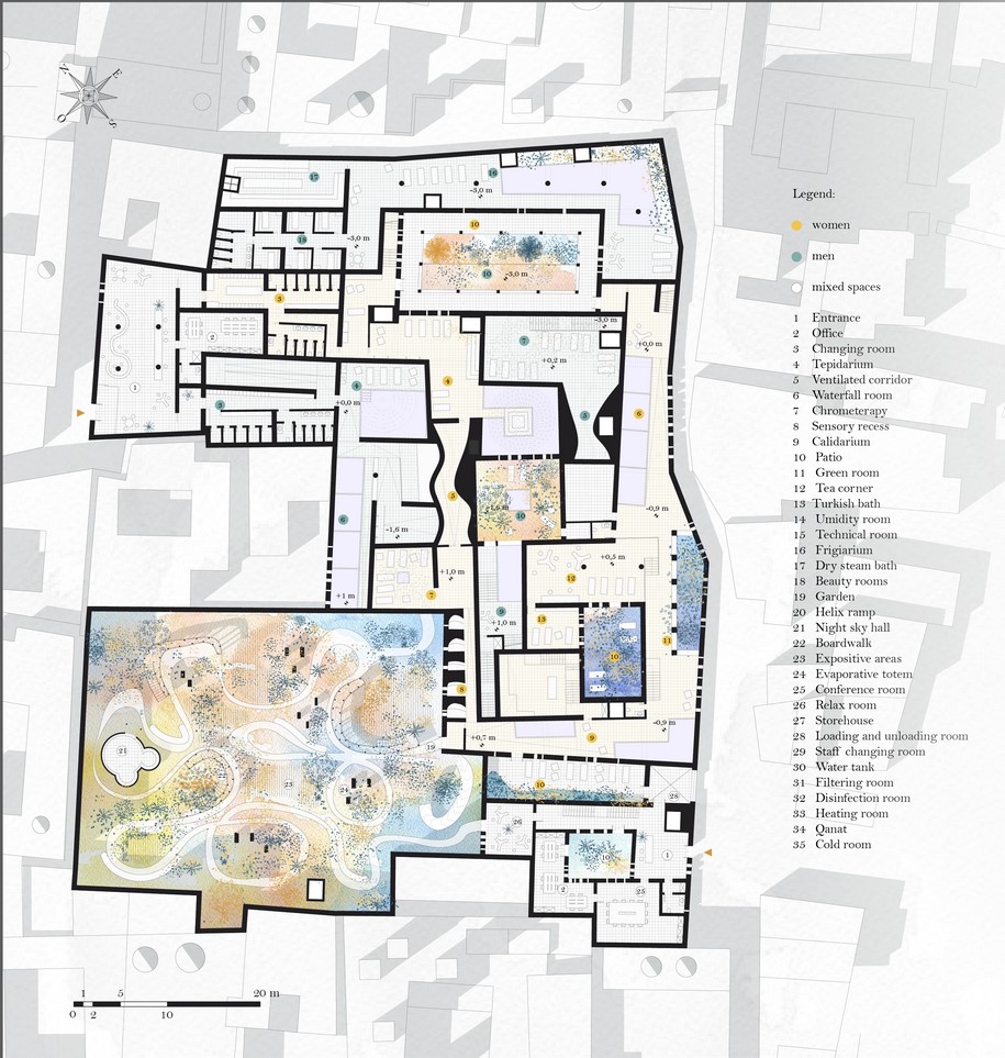 Archisearch A hammam in Yazd  | Thesis by Elisa Moro