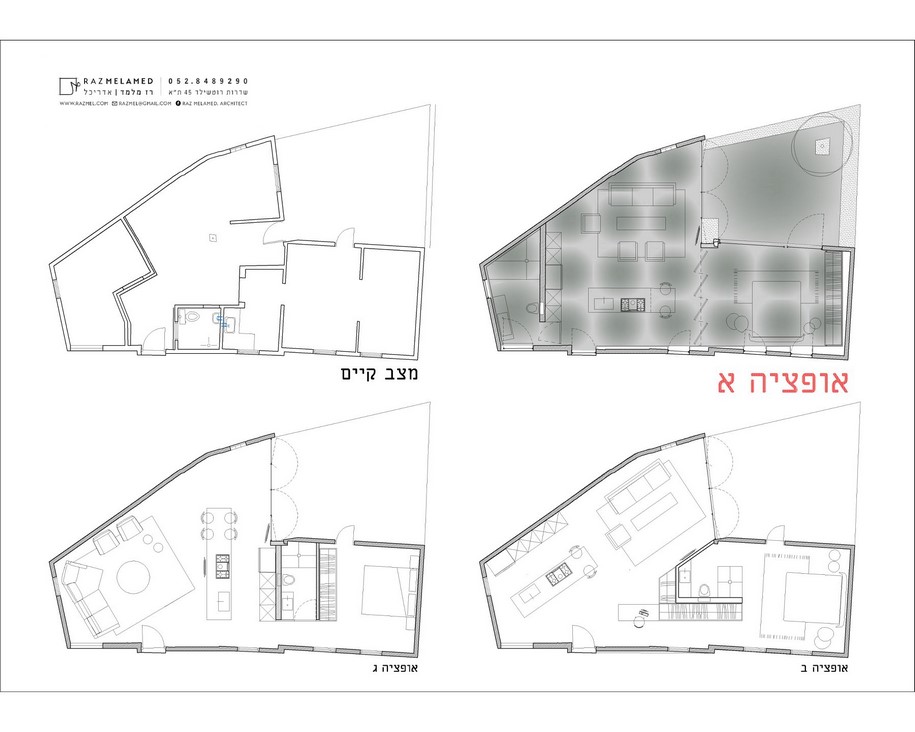 Raz Meladed, Tel Aviv, modern shack, renovation, residence, A5