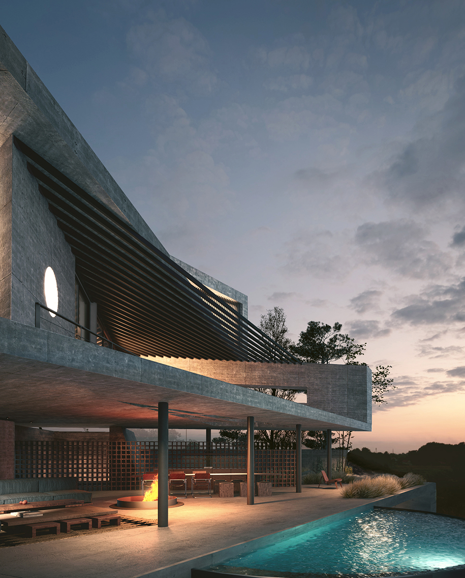 Archisearch Casa 55: a residence inspired by the rocky landscape and the vast view | Aristides Dallas Architects