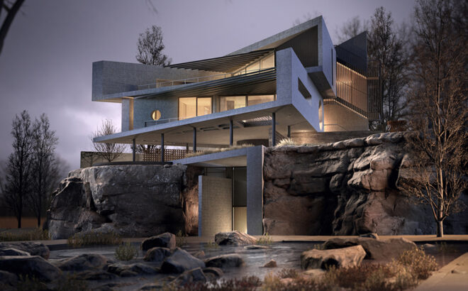 Archisearch - Casa 55: a residence inspired by the rocky landscape and the vast view | Aristides Dallas Architects
