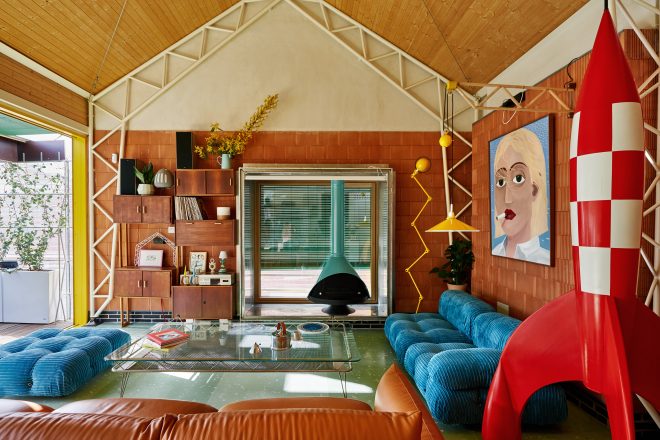 Archisearch - Casa Bilbo in Madrid: A Retro-Futuristic Eclectic Architect’s House