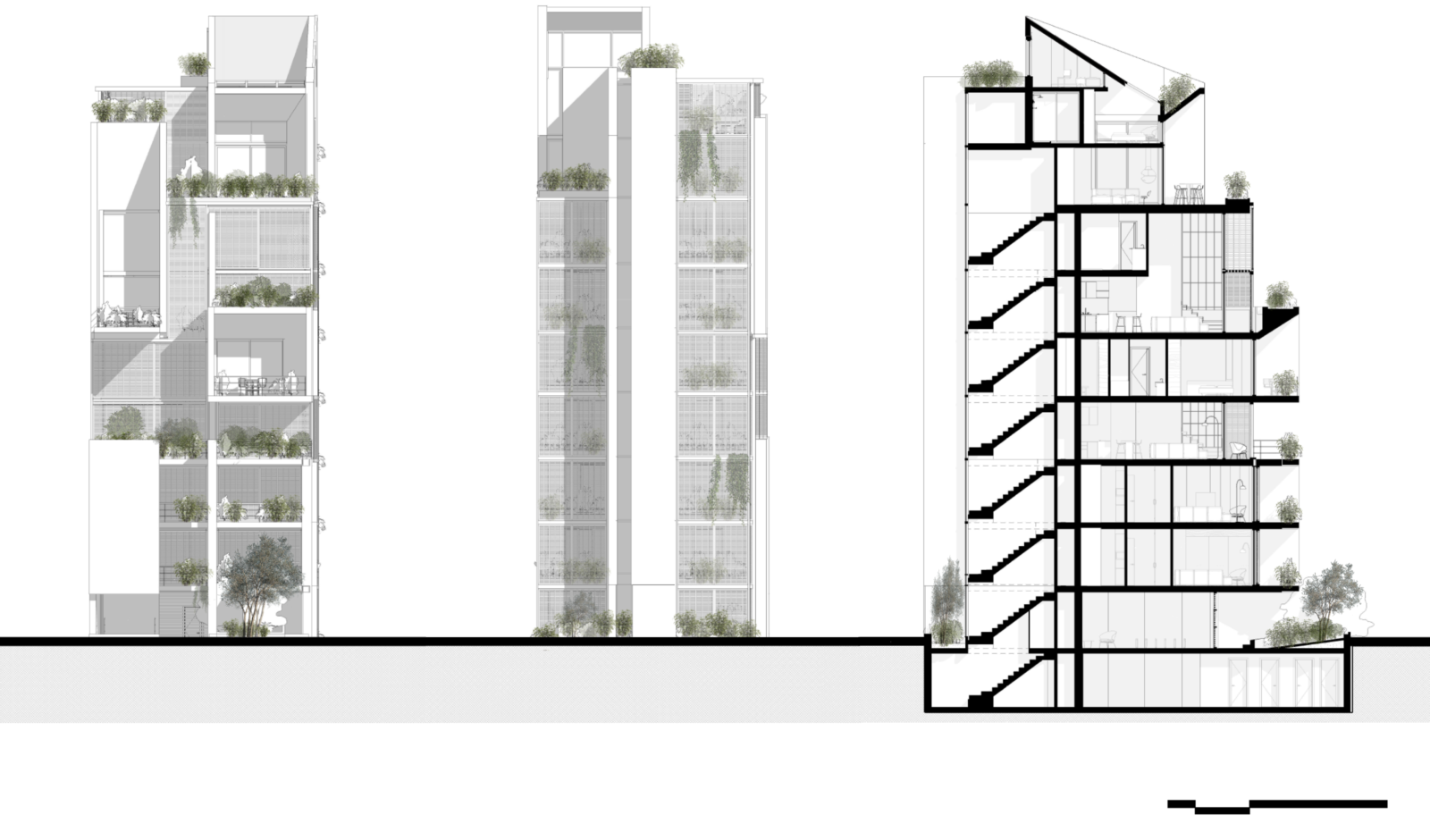 Archisearch Green block of flats in Athens | by Aristides Dallas Architects