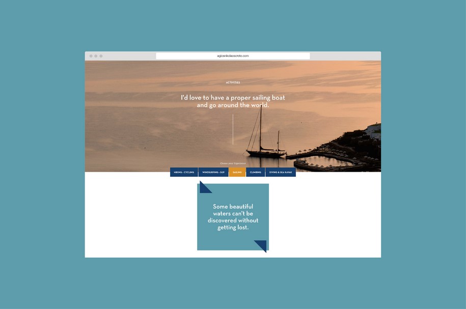Archisearch AG Design Agency designed & developed a new website for Agios Nikolaos municipality in Crete