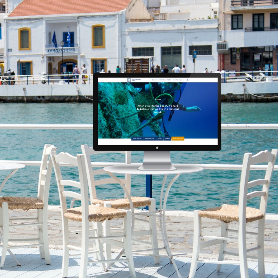 Archisearch AG Design Agency designed & developed a new website for Agios Nikolaos municipality in Crete