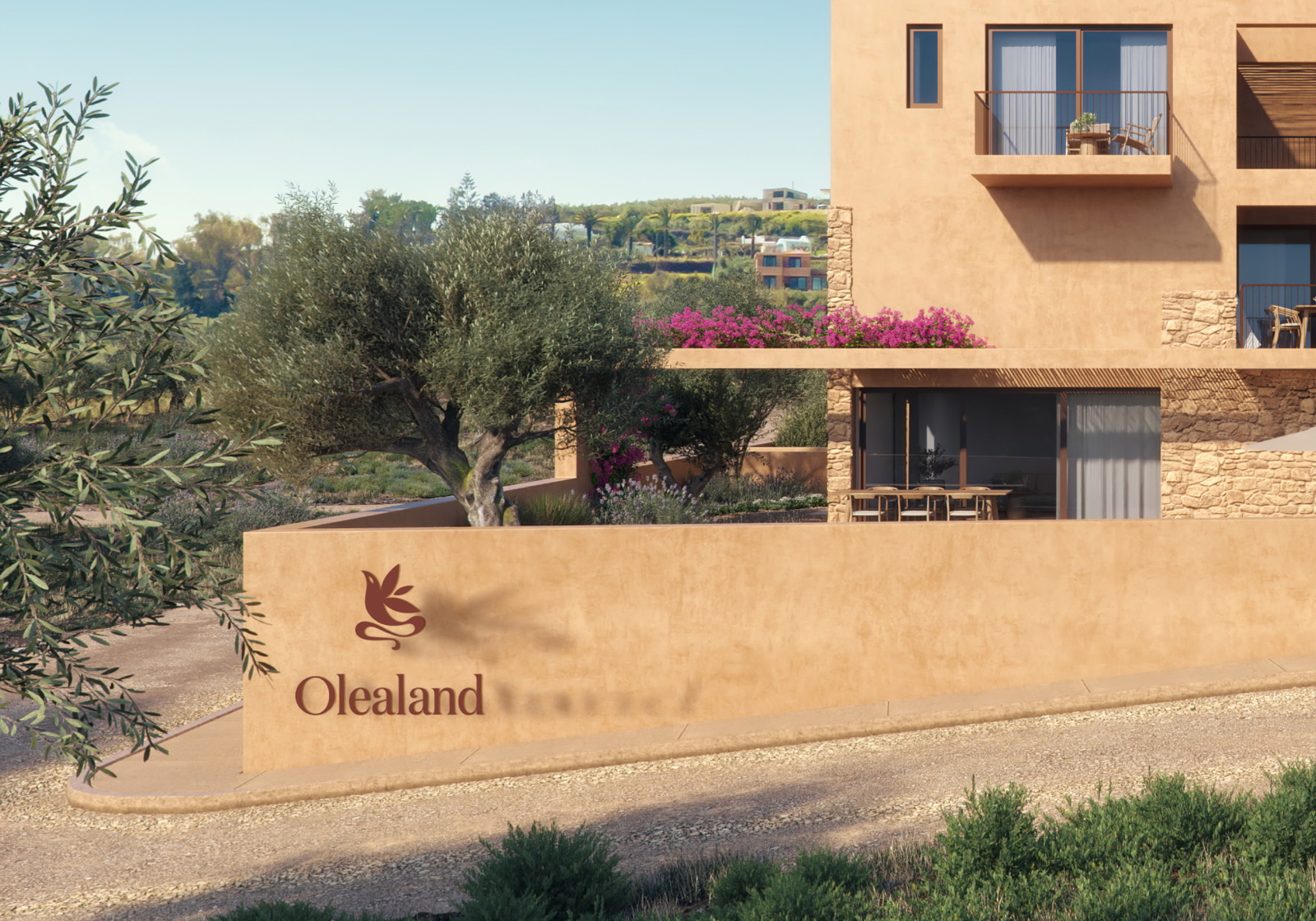 Archisearch Olealand, cultivating an identity for a residential project in Crete | by AVAX Development