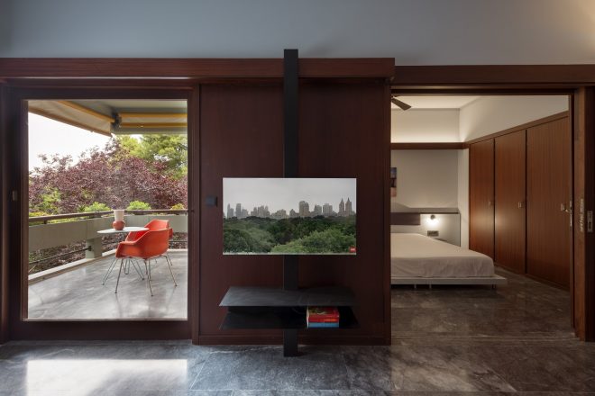 Archisearch - Ivis Summer Apartment is a re-imagined 1960s apartment by AK-A architects