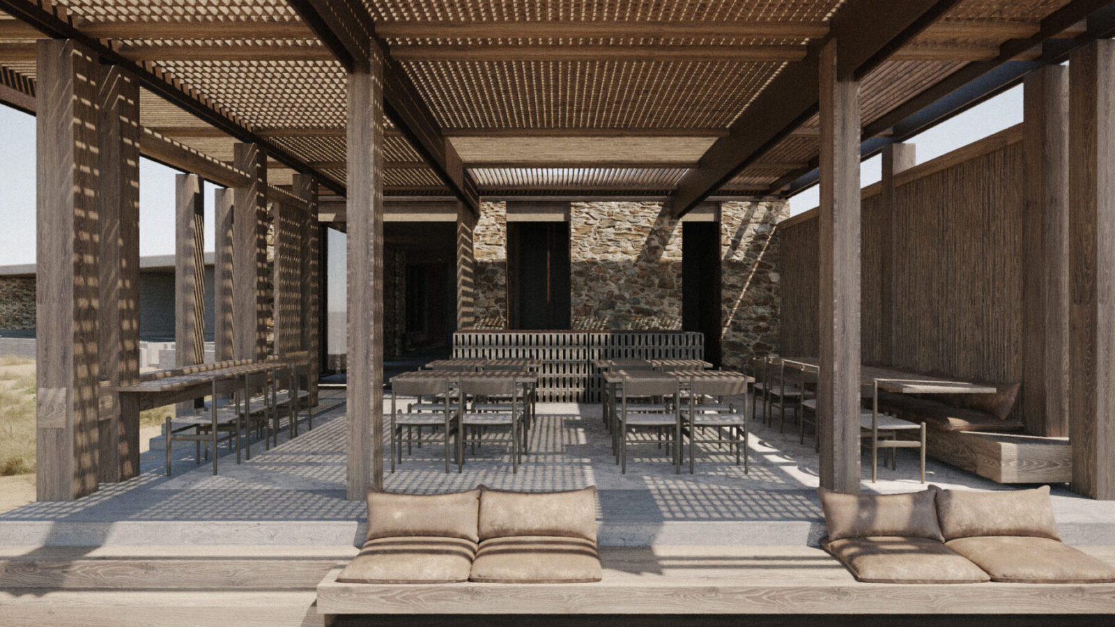 Archisearch Nomas Hotel in Falasarna, Crete, Greece | àkra studio by Mado Samiou & Demosthenes Kouros