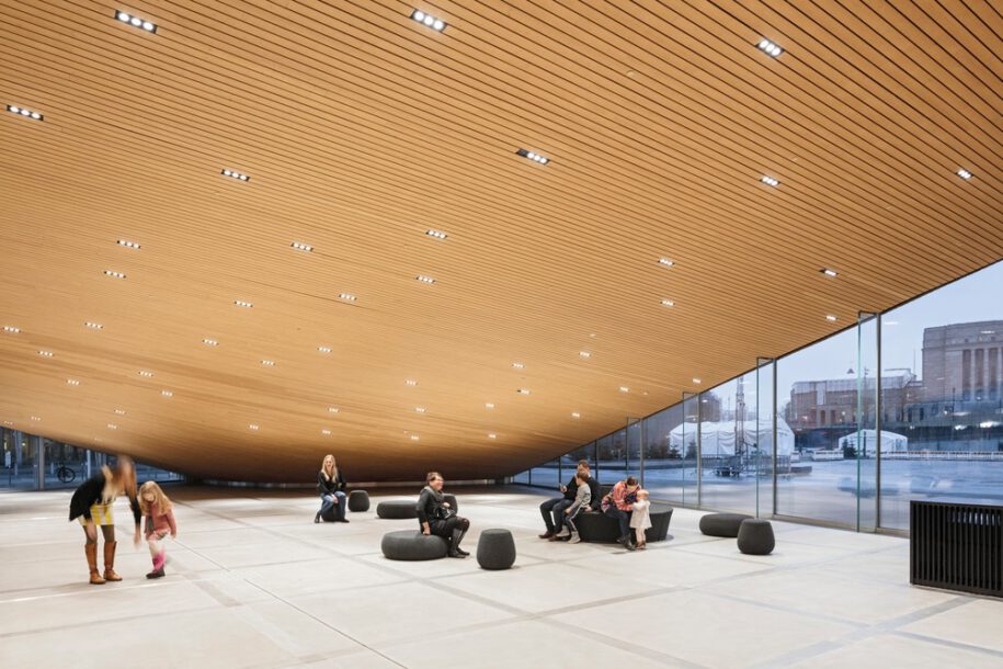 Archisearch Helsinki Central Library Oodi in Finland | ALA Architects