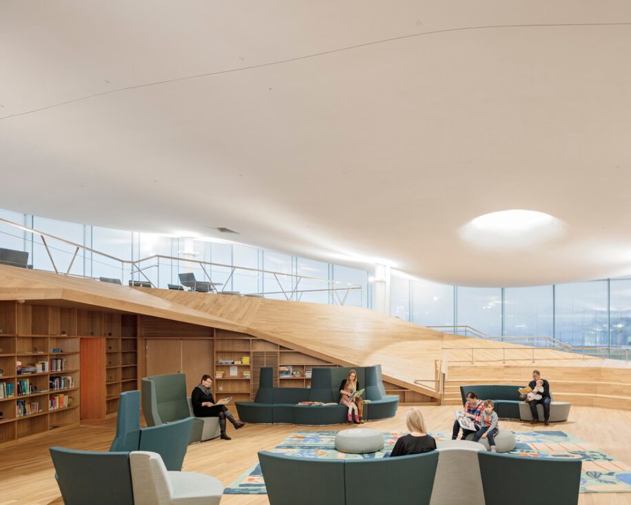 Archisearch Helsinki Central Library Oodi in Finland | ALA Architects