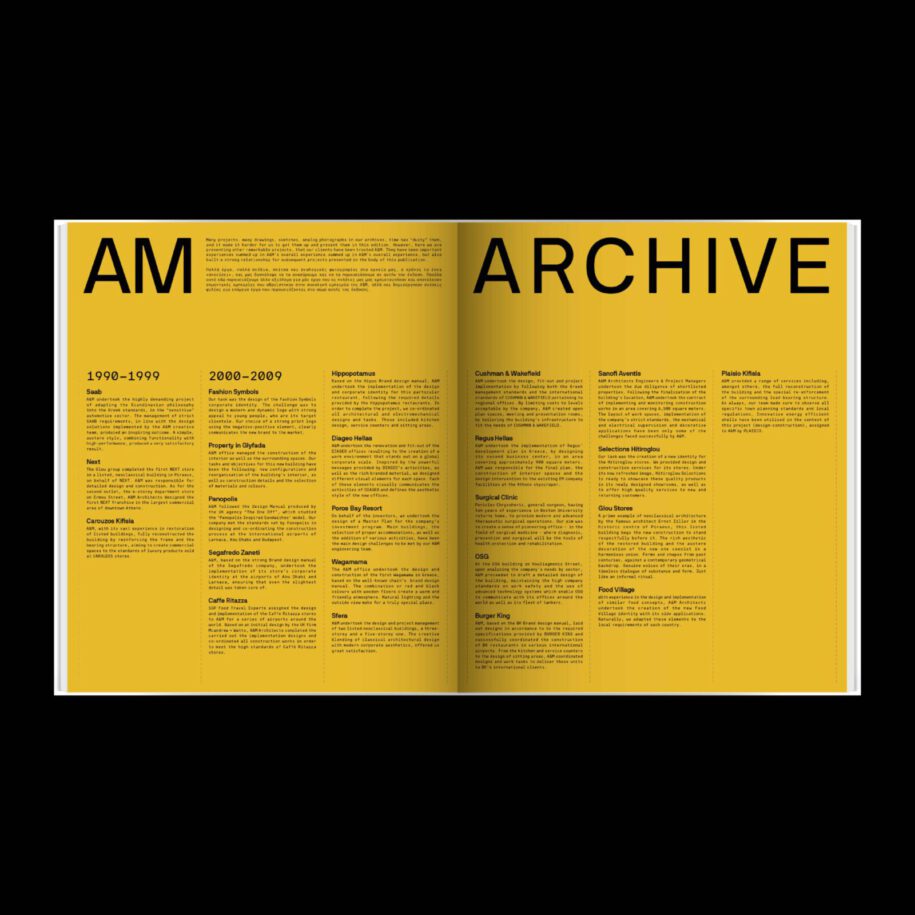 Archisearch A&M MONOGRAPH: presenting the last 20 years of A&M architects work | Post-Spectacular Office