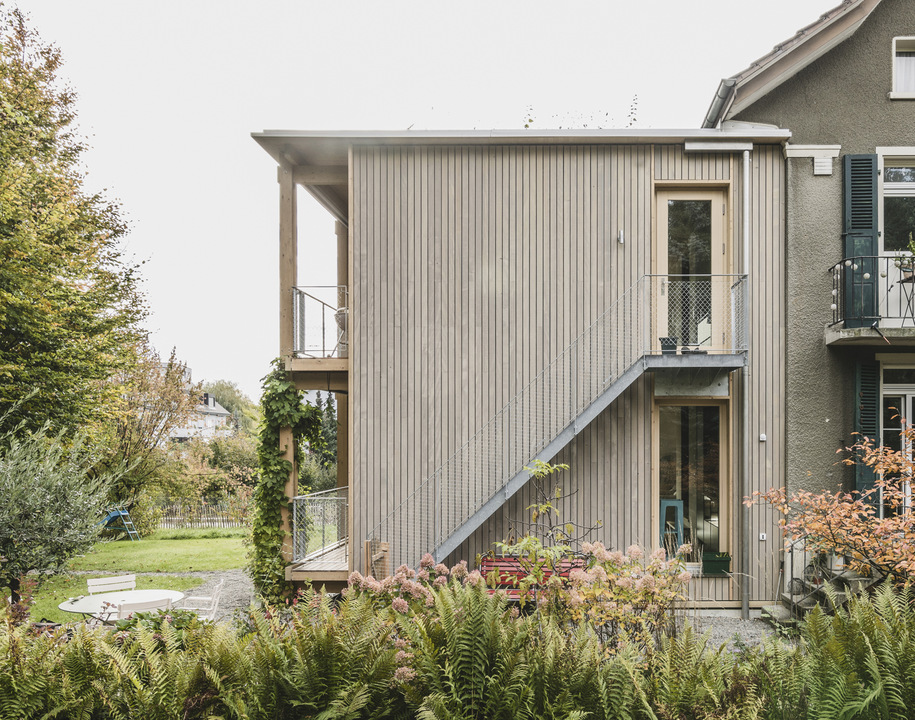 Archisearch Rebhalde_House extension in Brügg | by Atelier 4036 architecture office