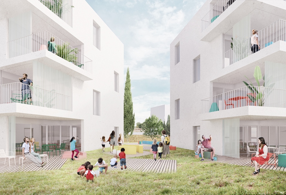 Archisearch ANAGRAM A-U & GRUPPA win 1st PRIZE  in the architectural competition for Social Housing in Larnaka