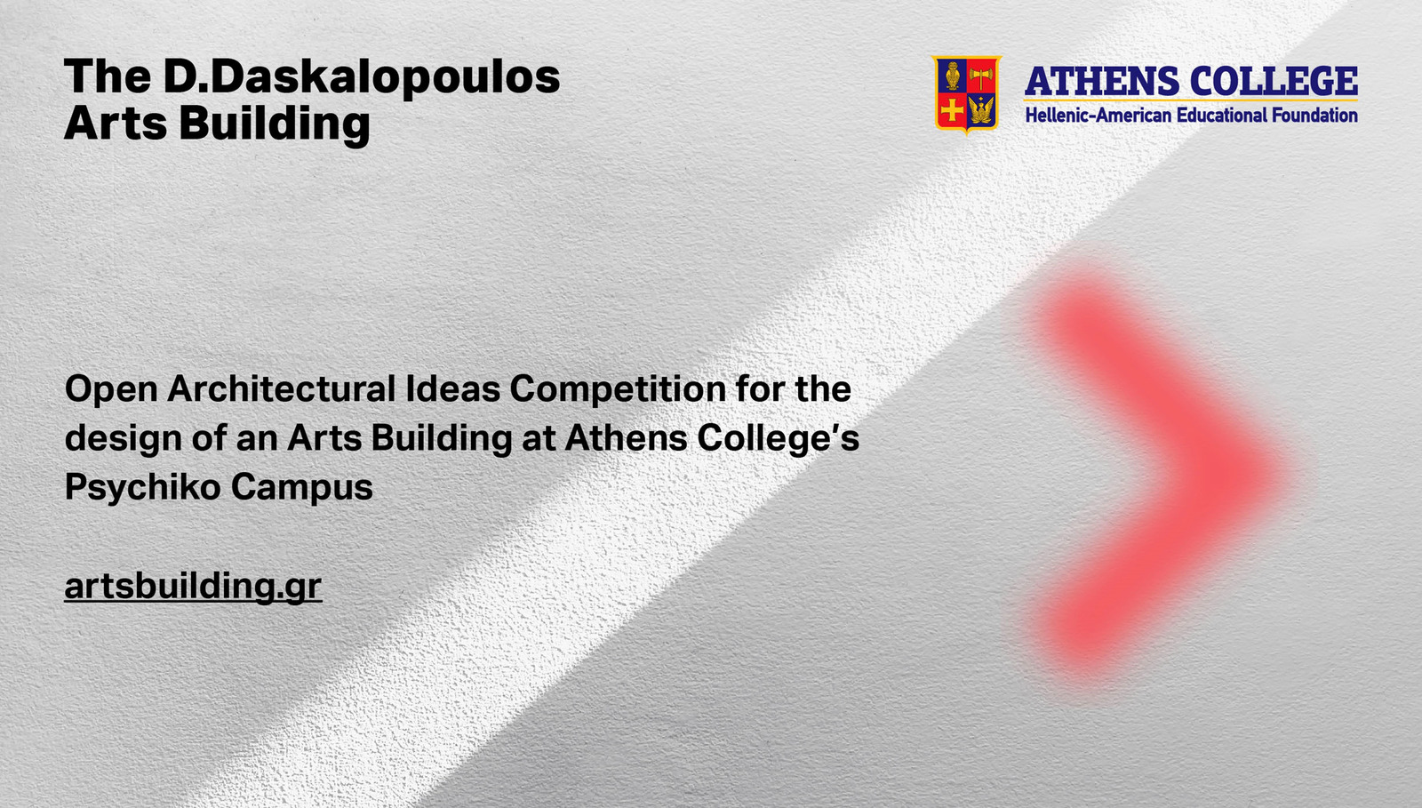 Archisearch Open Architectural Ideas Competition for the construction of an Arts Building_Deadline 22nd of November | Athens College & SYNNEON