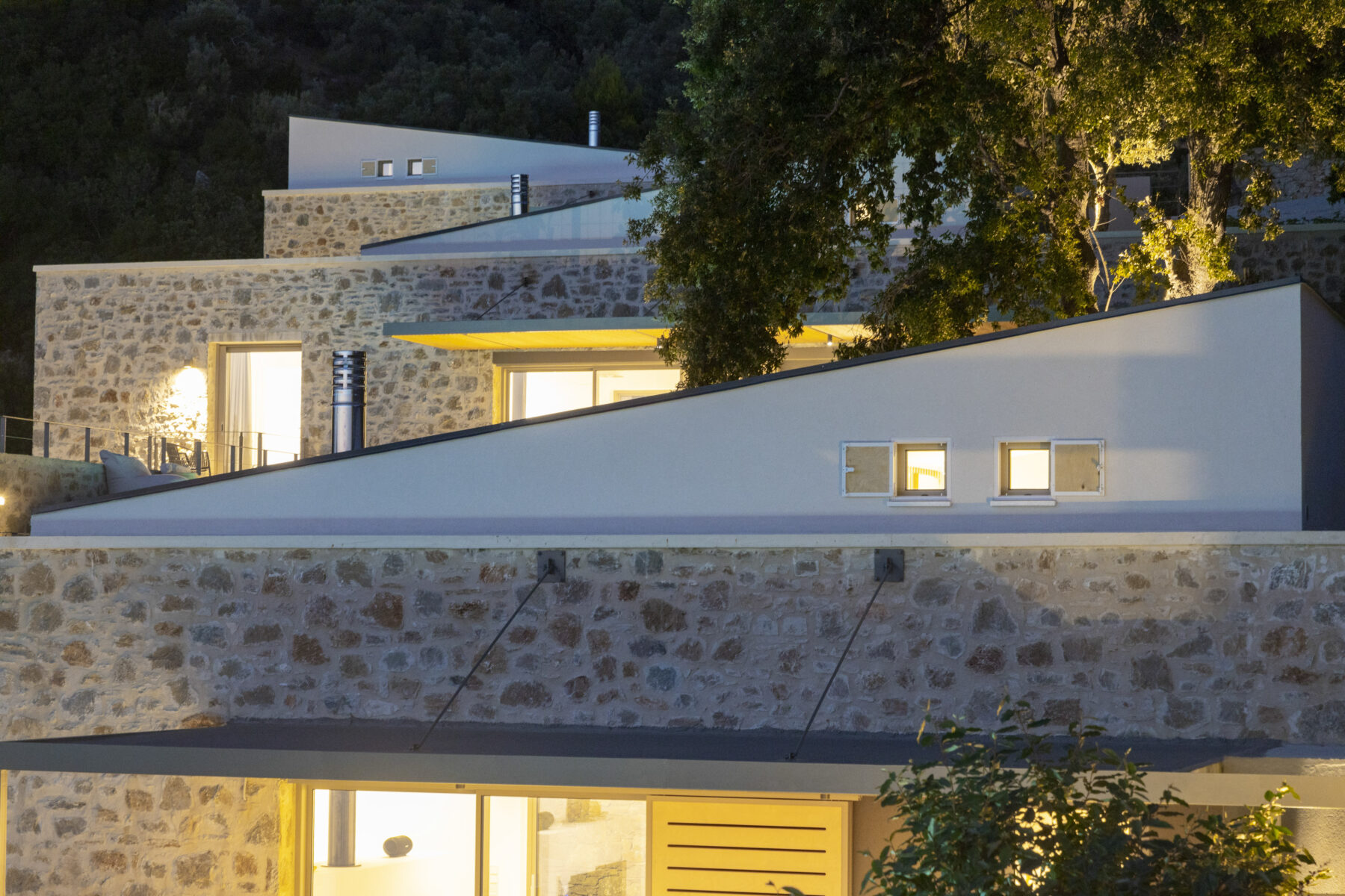 Archisearch Atrium Villas ΙΙ – 3 houses in Kehria Skiathos designed by 3harchitects.