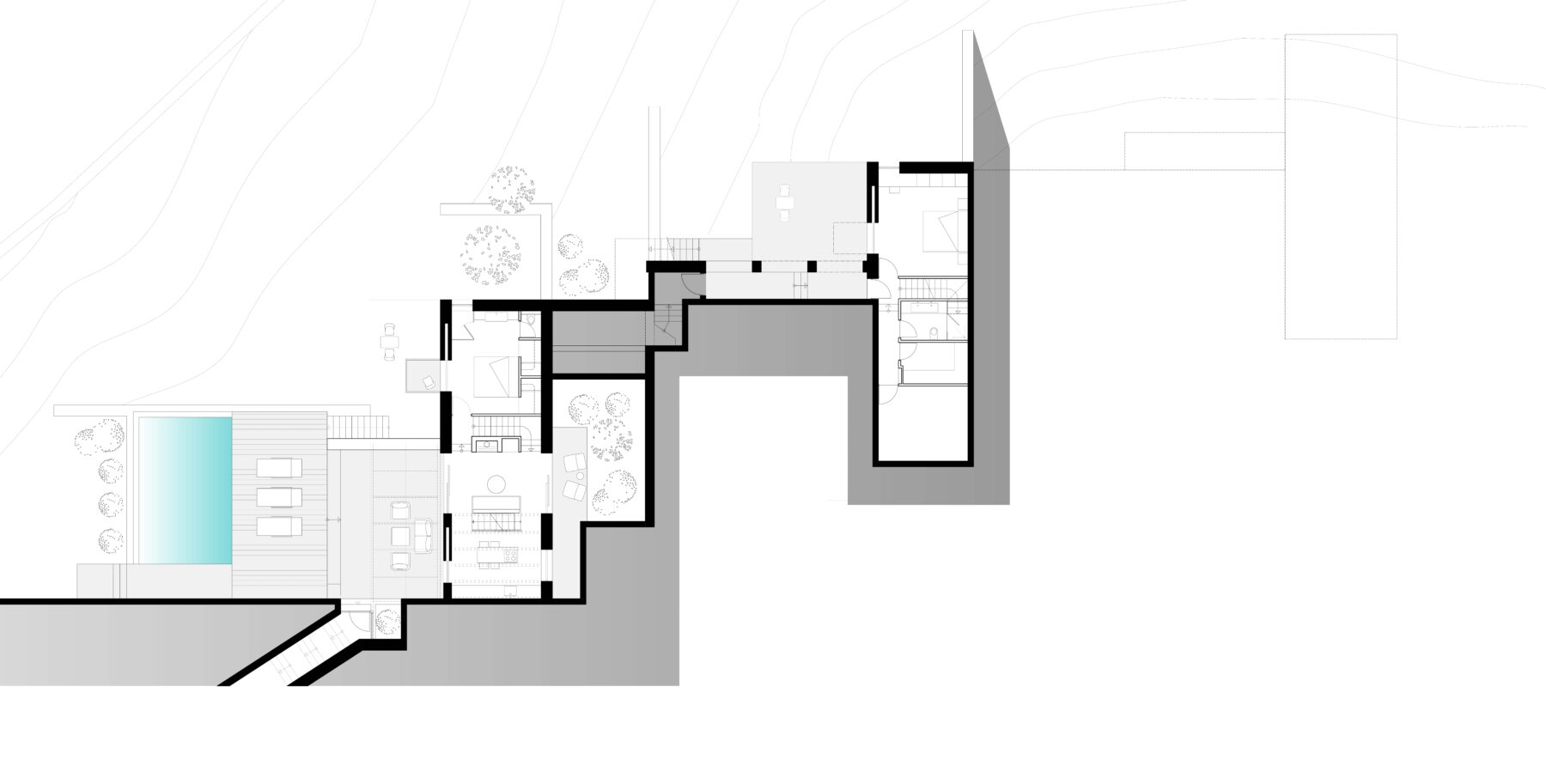 Archisearch Atrium Villas ΙΙ – 3 houses in Kehria Skiathos designed by 3harchitects.