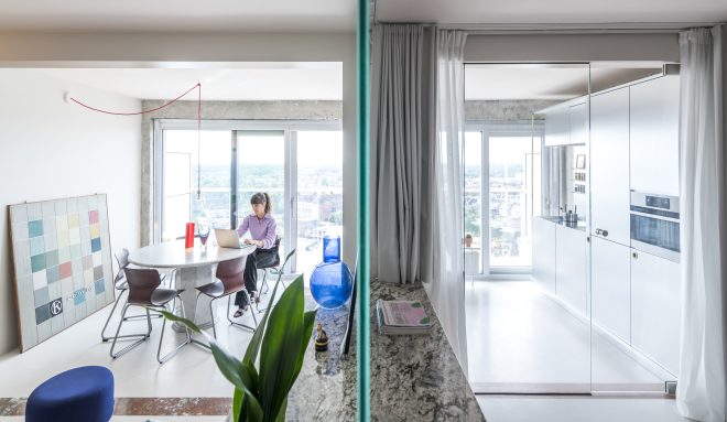 Archisearch - Stories of Contemporary Domesticity | Episode 22: AUX Shapes Hannelore’s First Home of Her Own in Ghent Between Modernist Housing and Postmodern Privacy