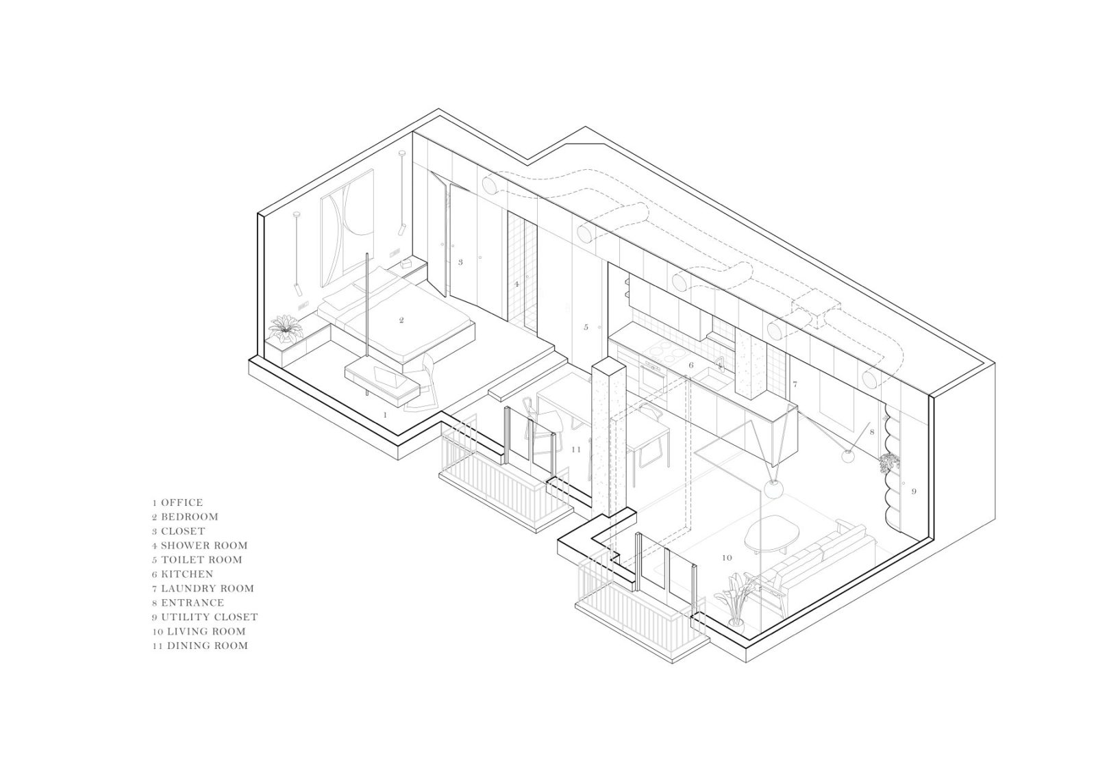 Archisearch Το διαμέρισμα Transversal από το studio thanasis είναι μια γραμμική εμπειρία κατοίκησης με άξονα τον Παρθενώνα