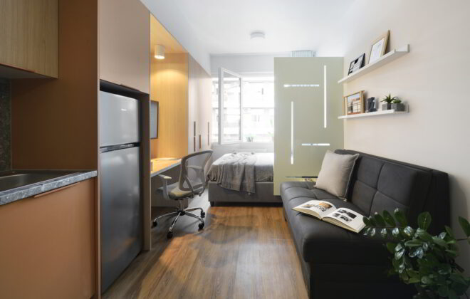 Archisearch - A+ apartments_A 70's Office Floor Reborn as City Apartments |  by eNJOY Architects