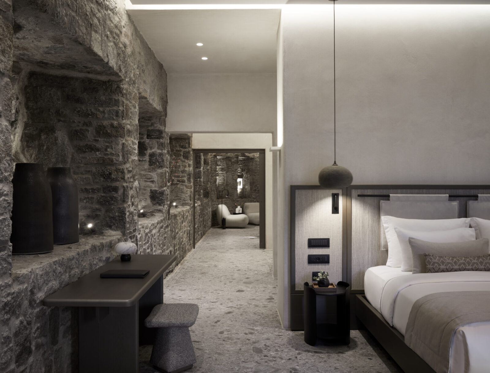 Archisearch Aeonic Suites and Spa Accommodation in Mykonos, Greece | Stones and Walls