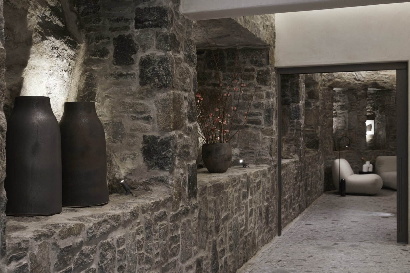 Archisearch Aeonic Suites and Spa Accommodation in Mykonos, Greece | Stones and Walls